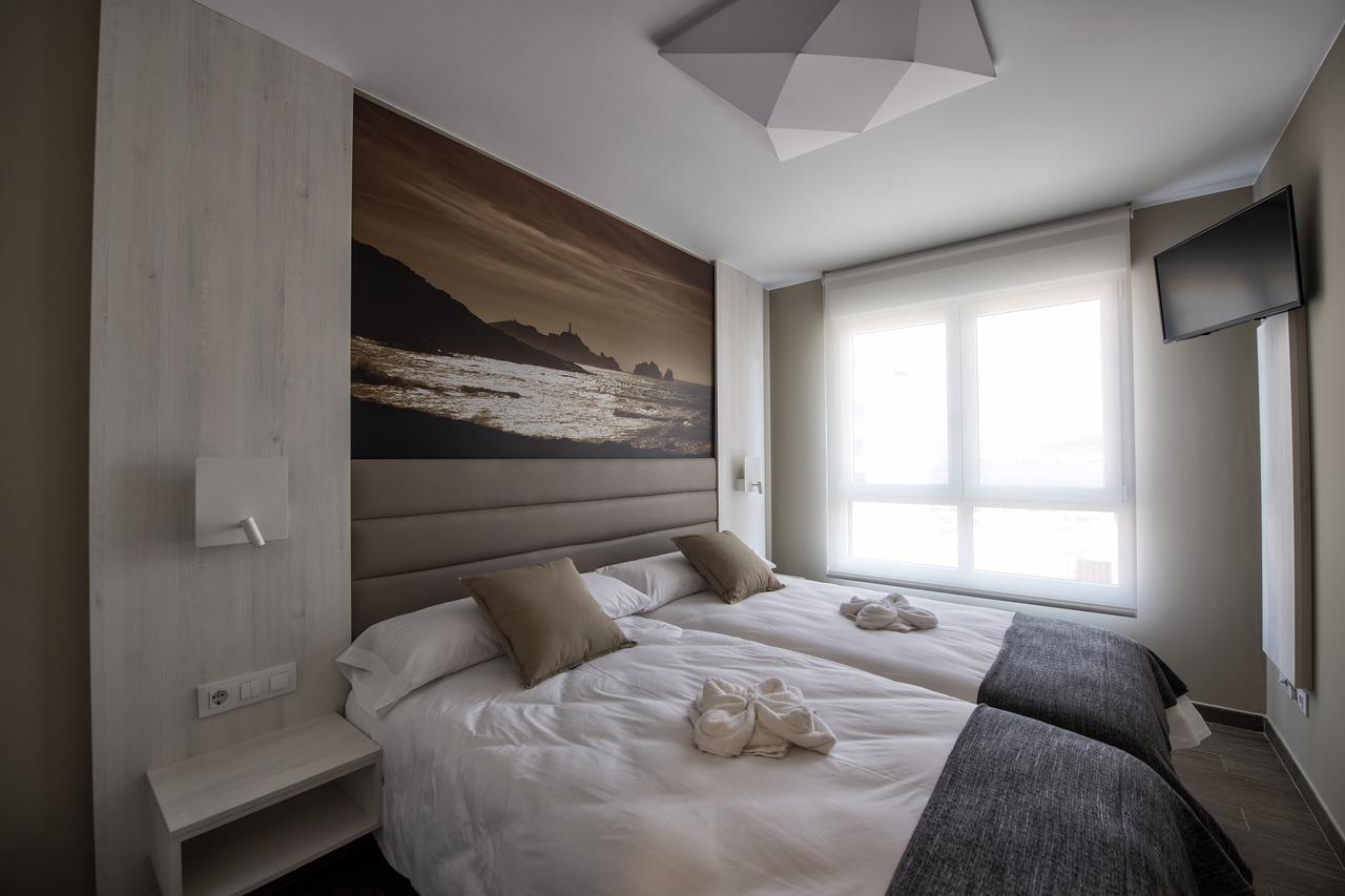 Apartamentos Vida Mar De Laxe Bagian luar foto